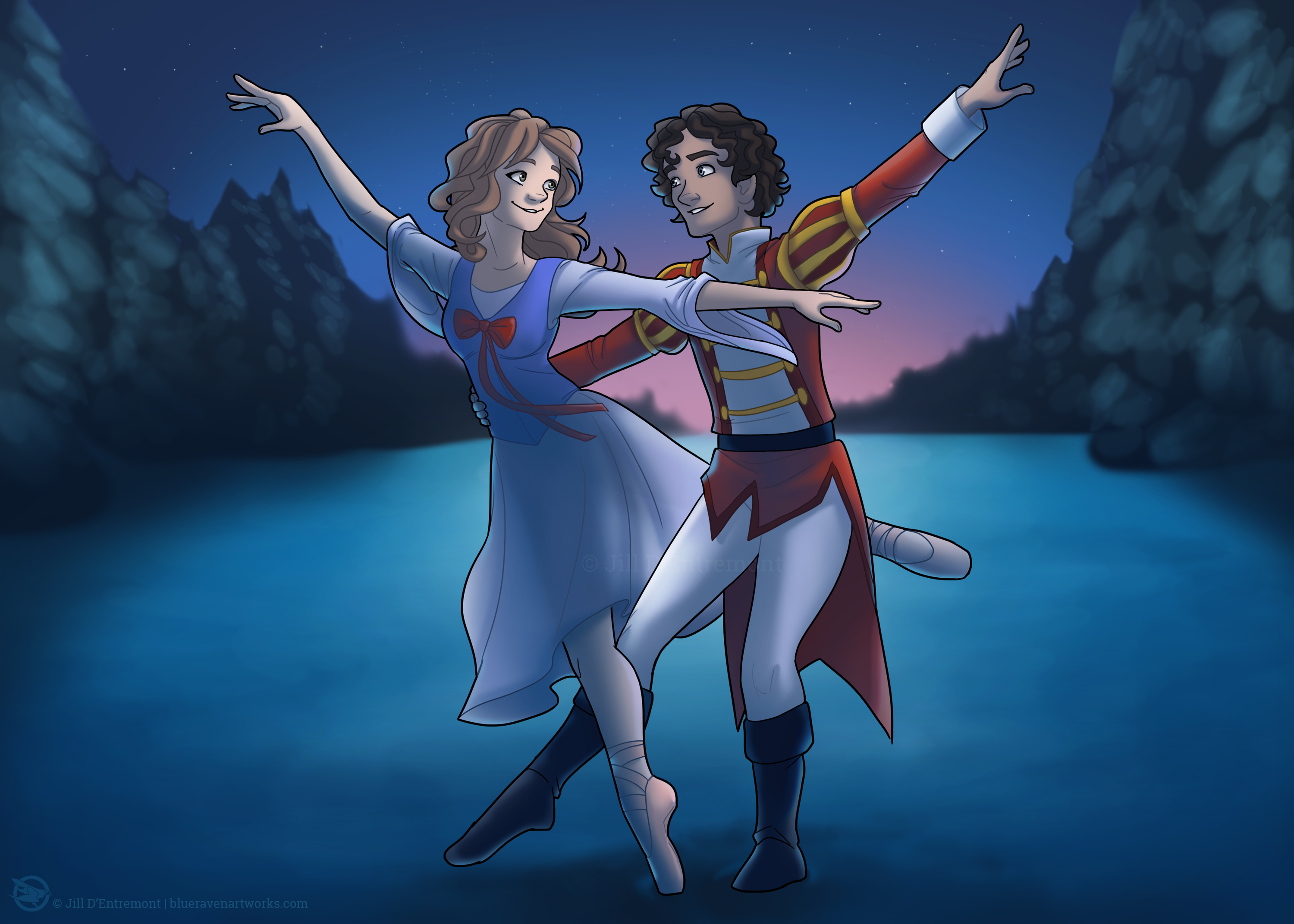 Snow Pas de Deux