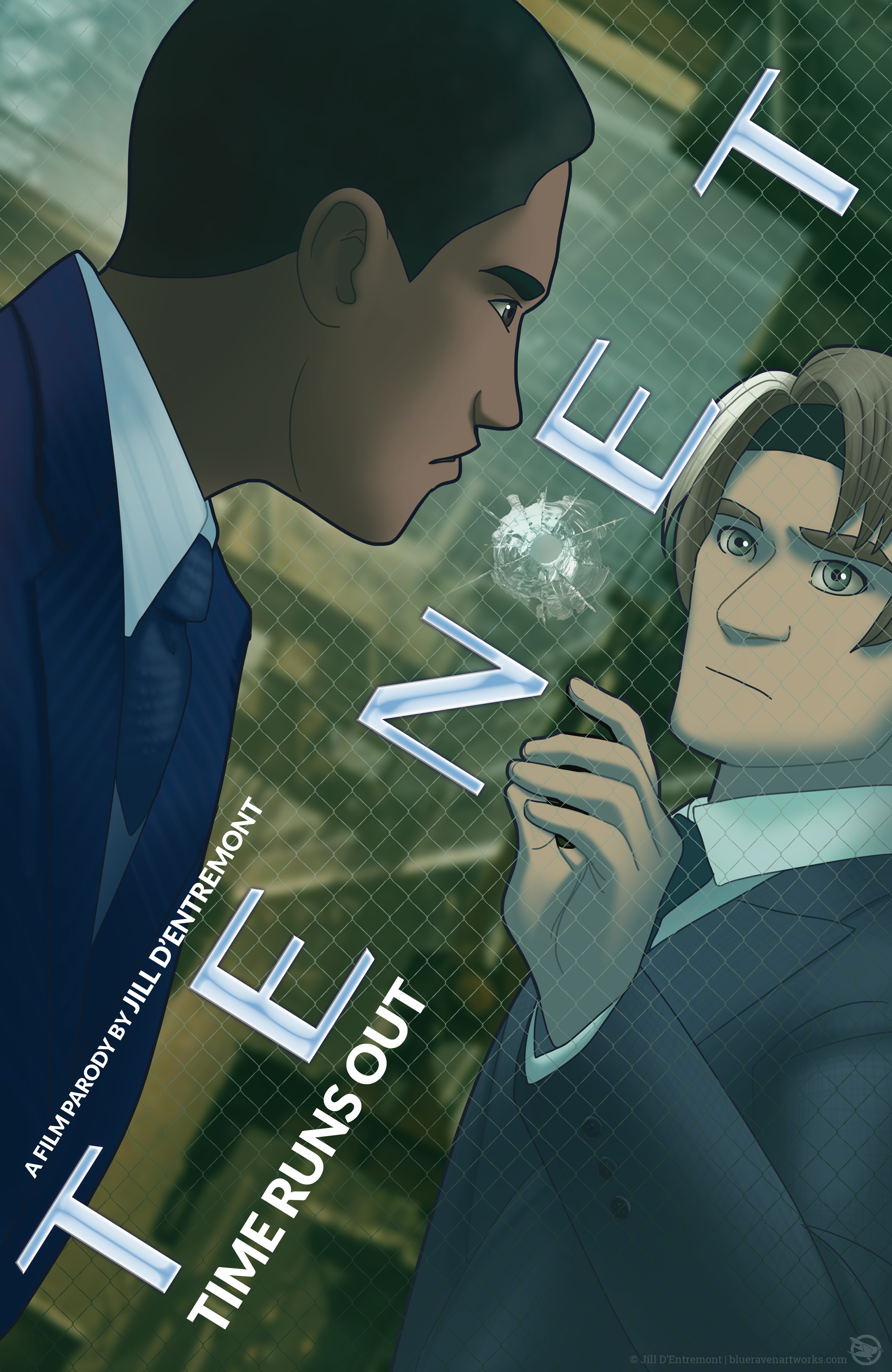TENET Parody Poster